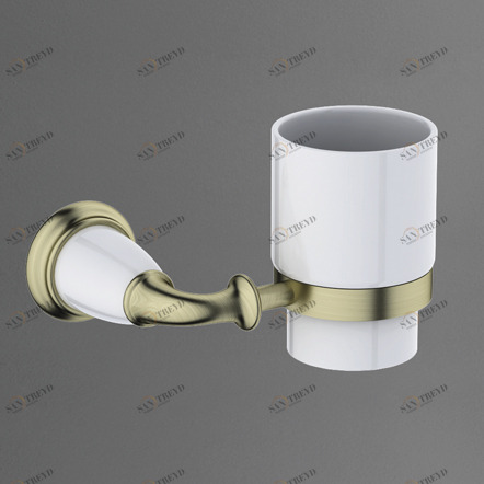 Держатель стакана настенный одинарный ART&MAX BIANCHI AM-E-2602-Br