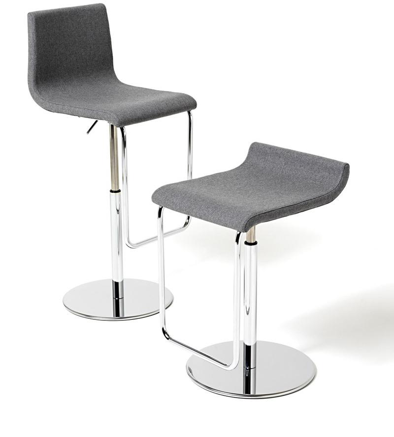 Diemme Регулируемый по высоте табурет из ткани с подставкой для ног sun-id-1407317 - Вид №3