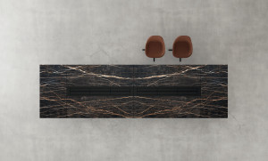 Прямоугольный стол для совещаний из керамогранита