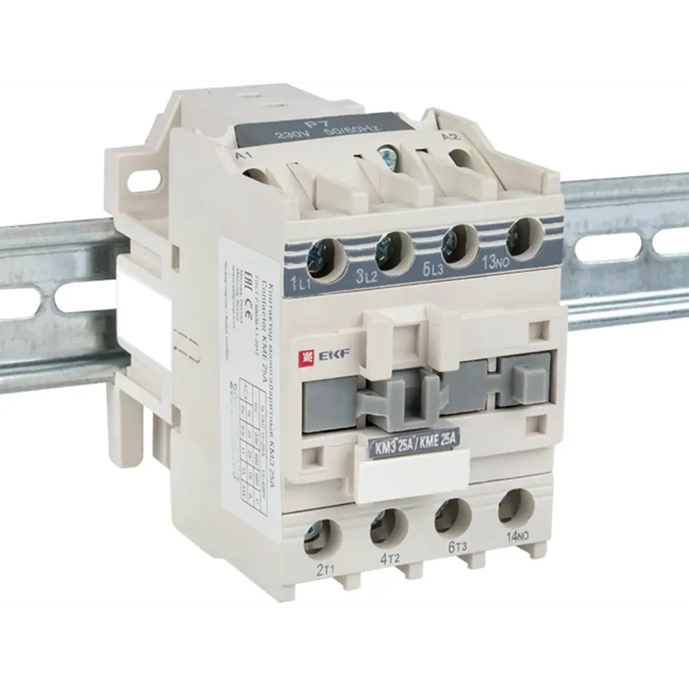 Контактор EKF КМЭ 1NO 25 А 220 В STLM-2209665 - Вид №5