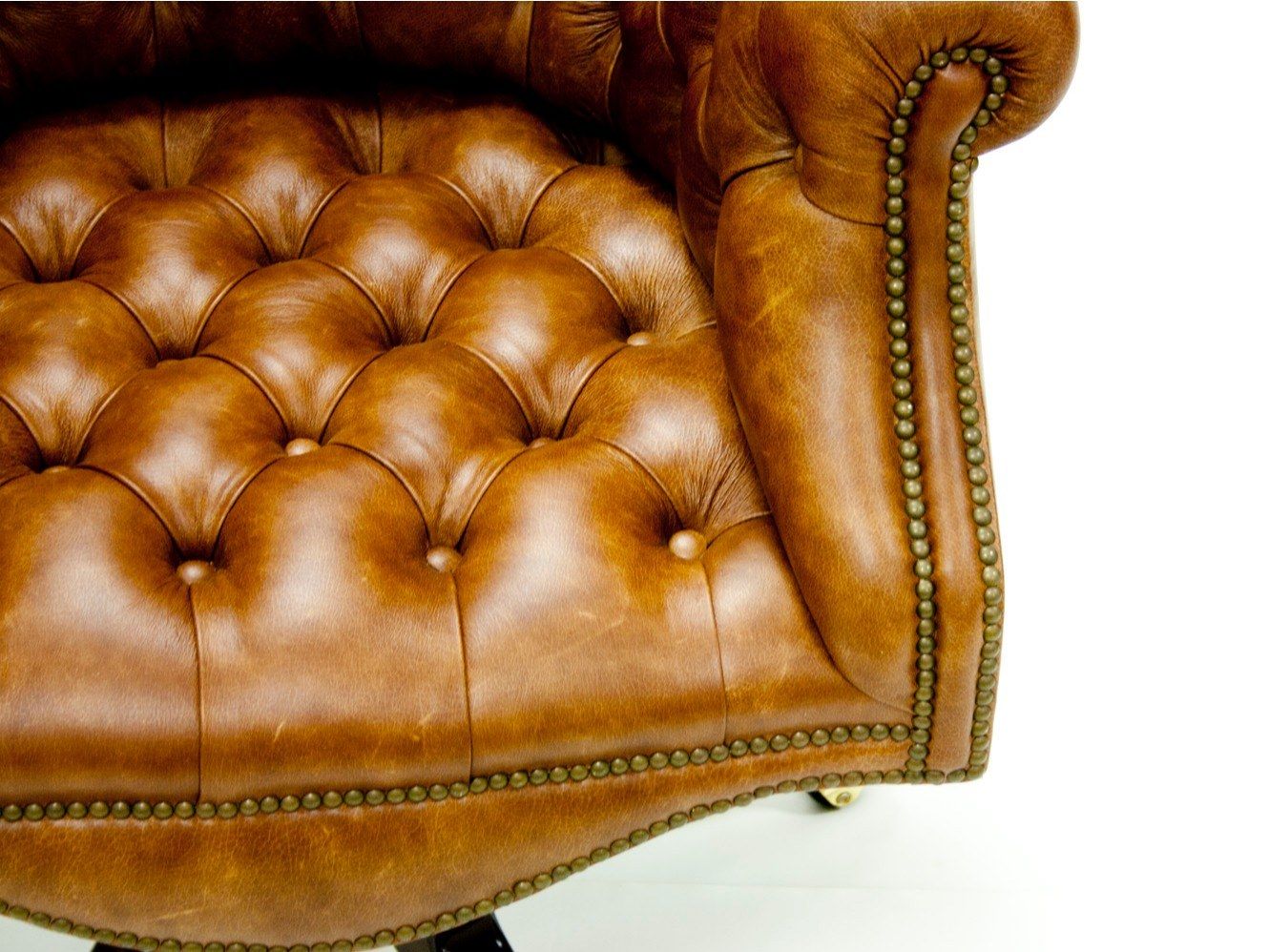 Офисное кресло с регулируемым по высоте кожаным подлокотником с 5 спицами CREARTE COLLECTIONS Gobernor Origins ARCH-00042664 - Вид №10