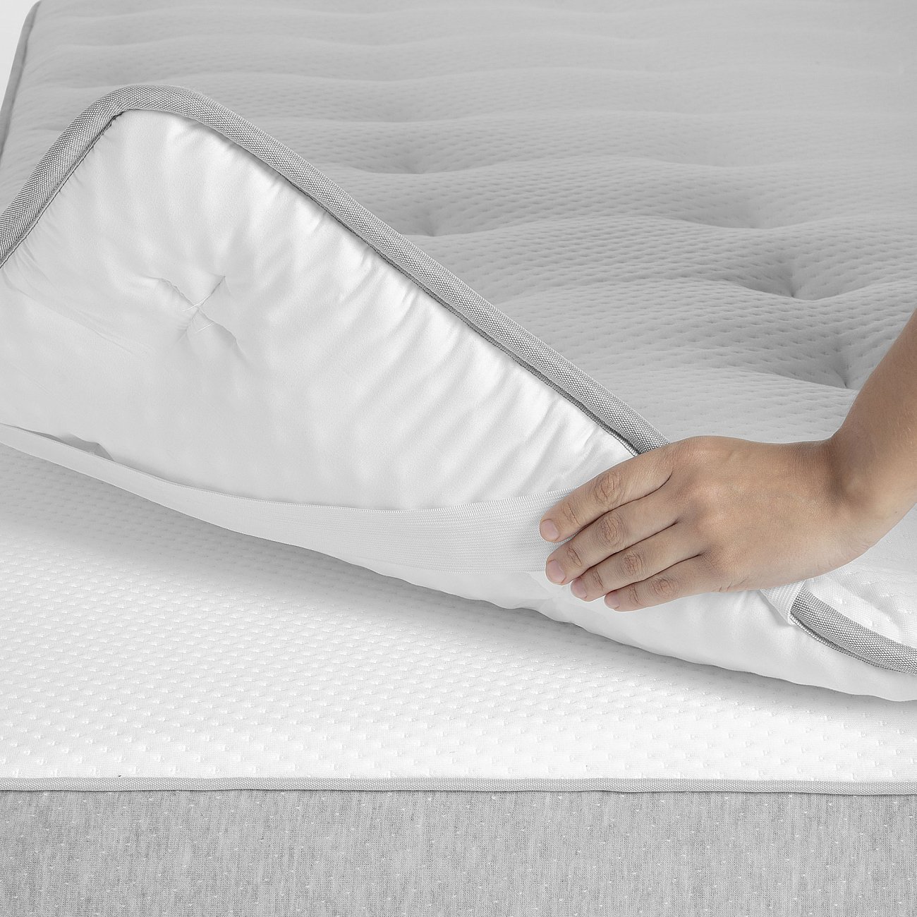 Наматрасник 190х150 белый Elia от La Forma LA FORMA ELIA 00-3865242 Белый - Вид №3