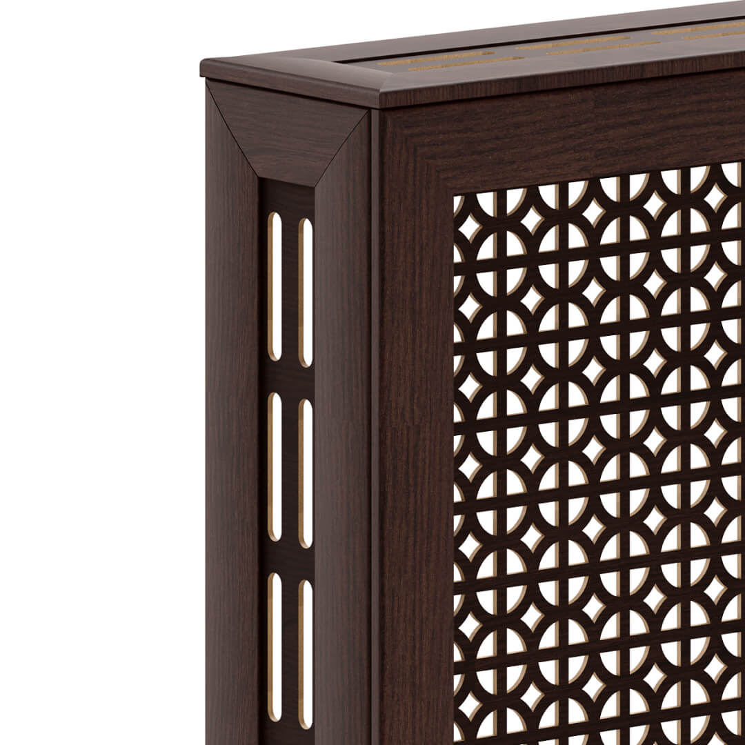 Экран для радиатора 90х60 см Сусанна венге STELLA Standart STSR-1193