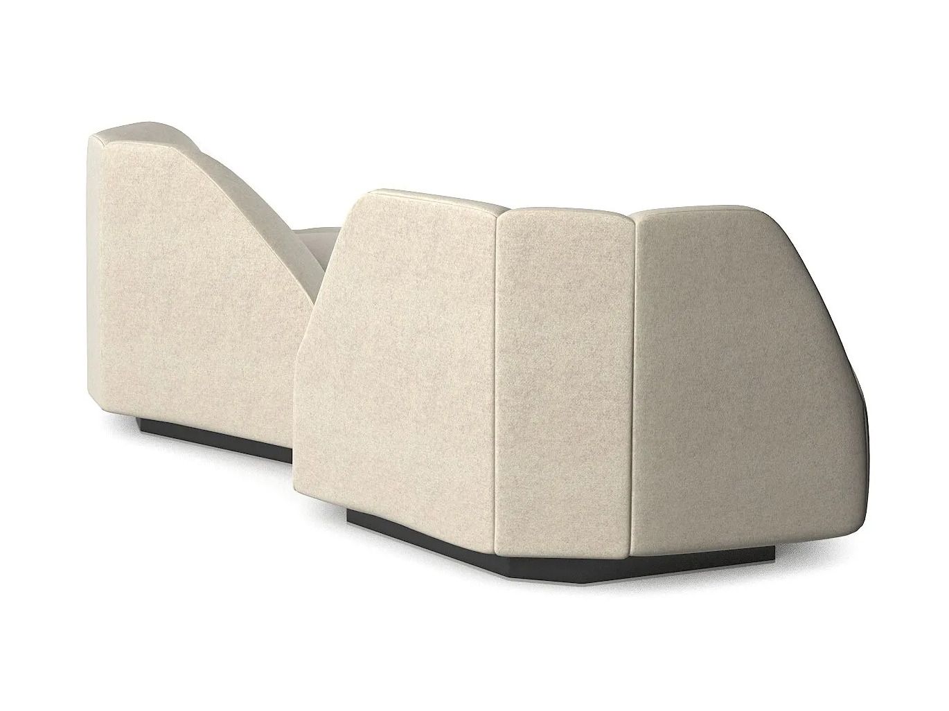 3-местный тканевый диван FID Paris Crystal ARCH-00041264 - Вид №15