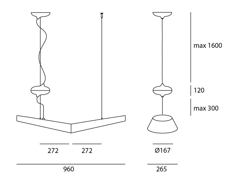 Artemide MOUETTE MINI SYMM L860810 подвес 91748 - Вид №3
