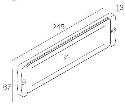 DGA Настенный светильник для улицы Loled sun-id-1423344 - Вид №1