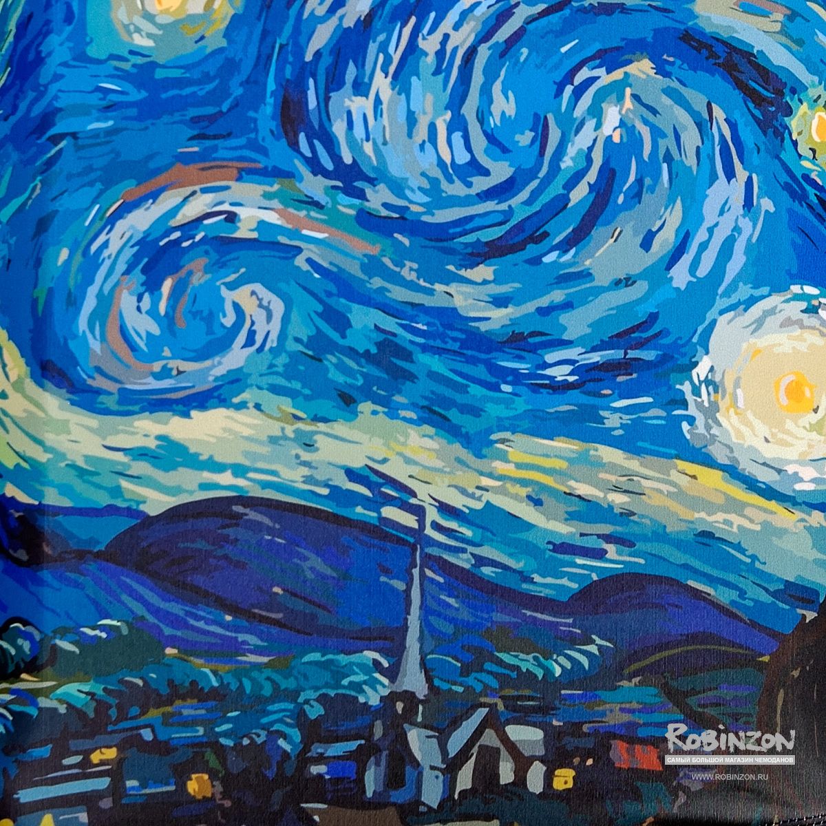 ECO Starry night S Чехол для чемодана малый Fancy Armor ECO - Вид №2