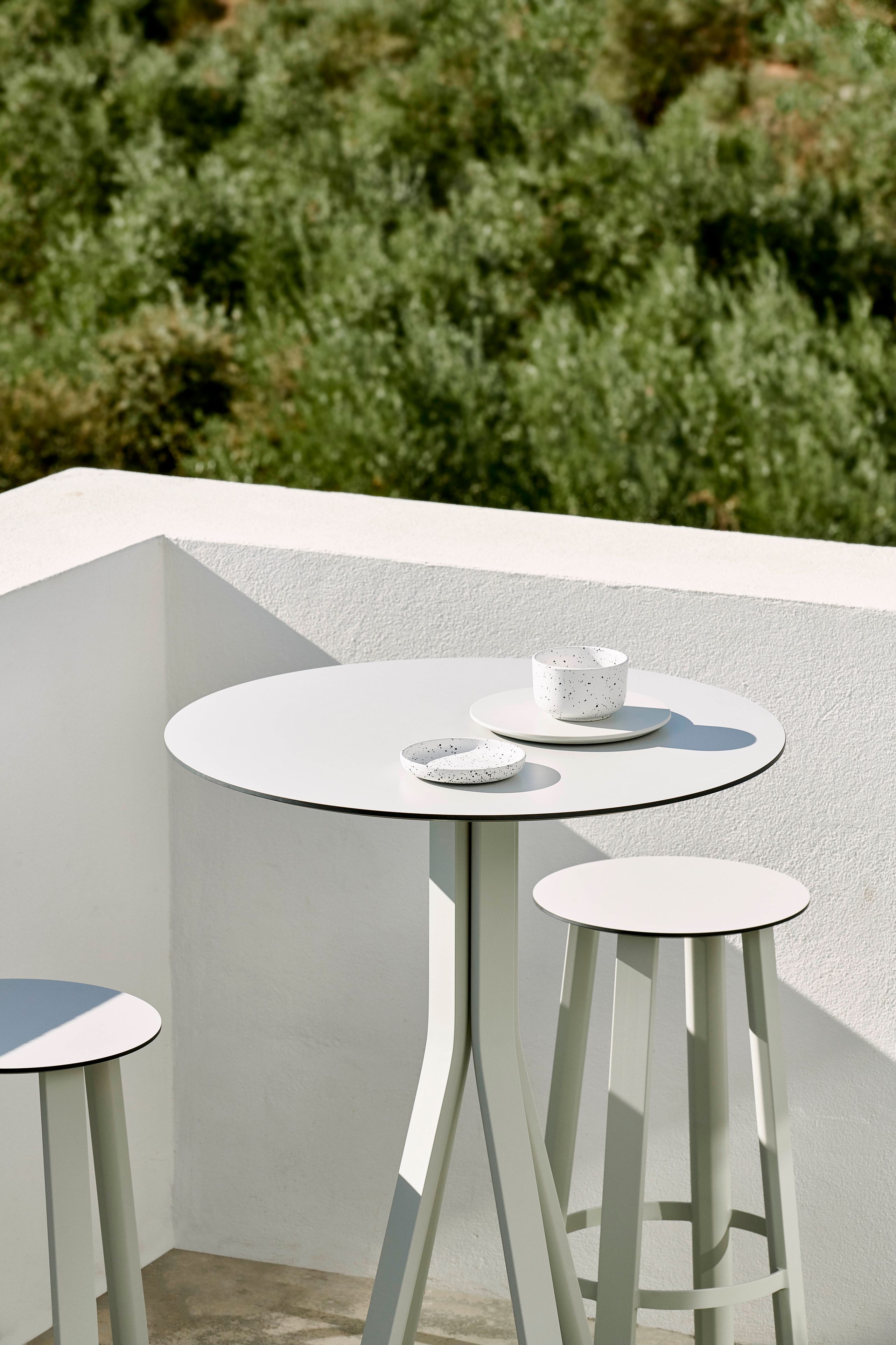 Штабелируемый высокий садовый стол GANDIABLASCO стек ARCH-00134468 - Вид №4