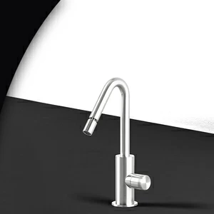 Смеситель для биде HIRO HIR16L серебристый глянцевый