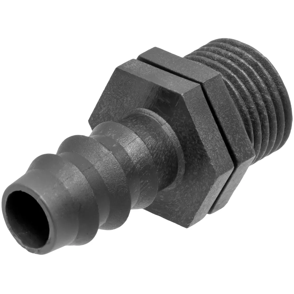 Адаптер для трубки MasterProf ДС.070721 наружная резьба 1/2"х16 мм пластик STLM-2146005