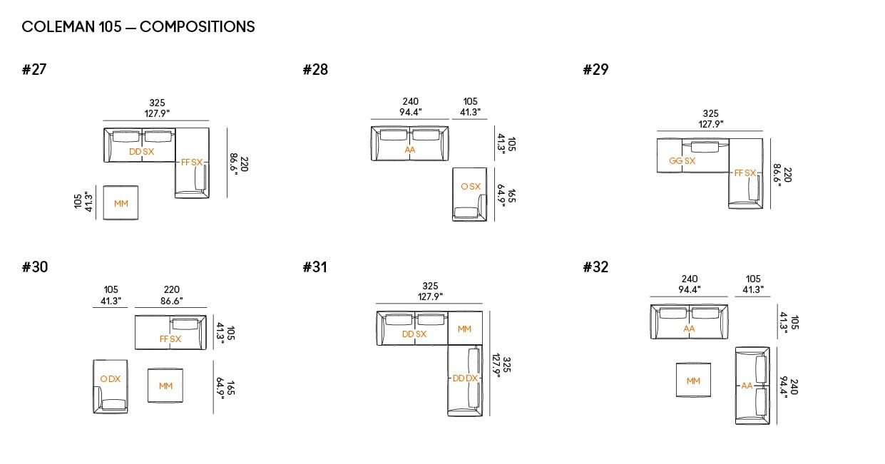 Sectional sofa Casamania & Horm Coleman ARCH-00132596 - Вид №14