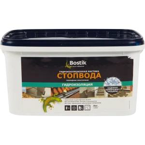 Мастика гидроизоляционная Bostik СтопВода 6 кг 82479096 STLM-2005219