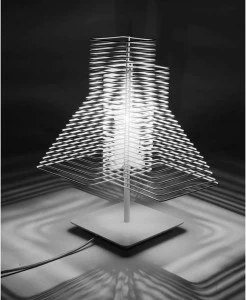 ZAVA Настольная лампа из галогенного железа Grown