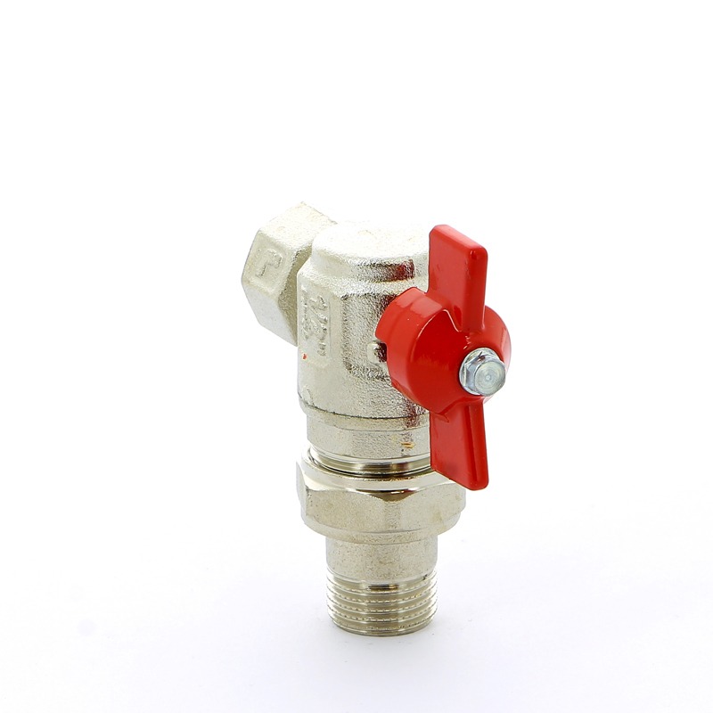 Кран шаровой НВ угловой с разъемным соединением IDEAL бабочка ITAP 1/2" 29812 - Вид №2