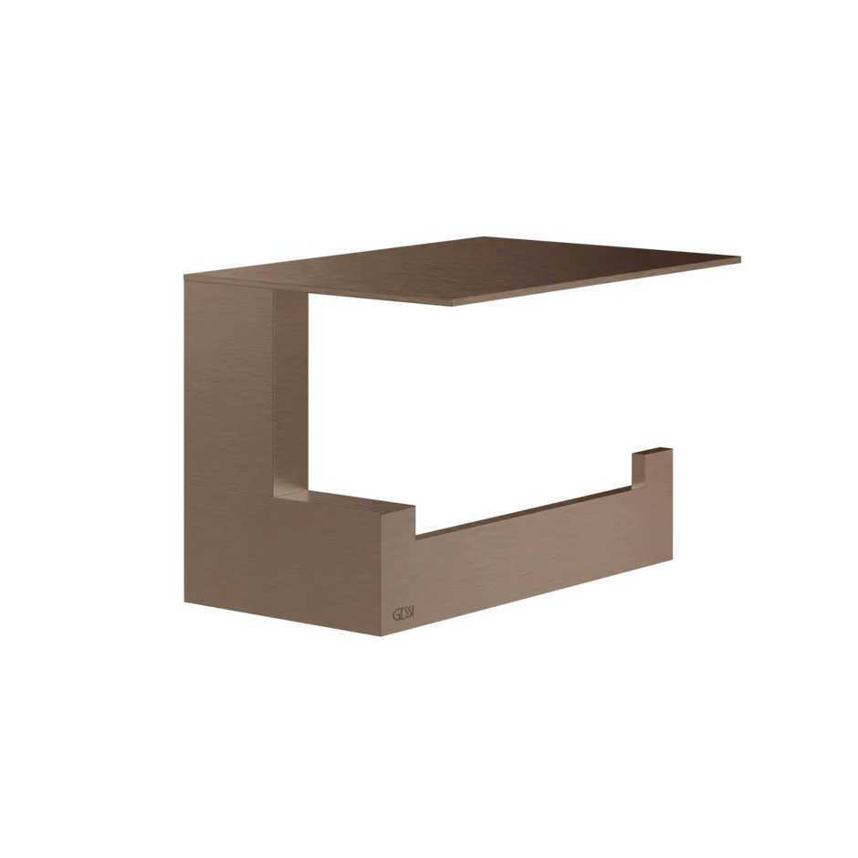 Держатель рулона бумаги 20849 708 Gessi Inverso МЕДНЫЙ МАТОВЫЙ PVD 20849708