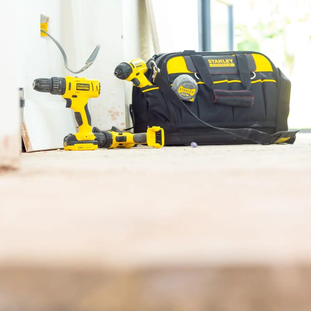 Дрель-шуруповерт аккумуляторная Stanley Fatmax FMC011S2, 10.8 В Li-ion 2X1.5 Ач STLM-2212316 - Вид №7