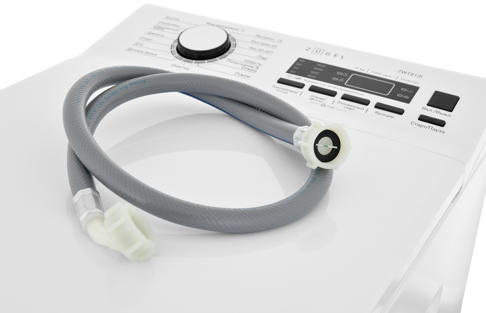 9982987 Стиральная машина ZUGEL ZWT813I белый STDN-0091362 - Вид №21