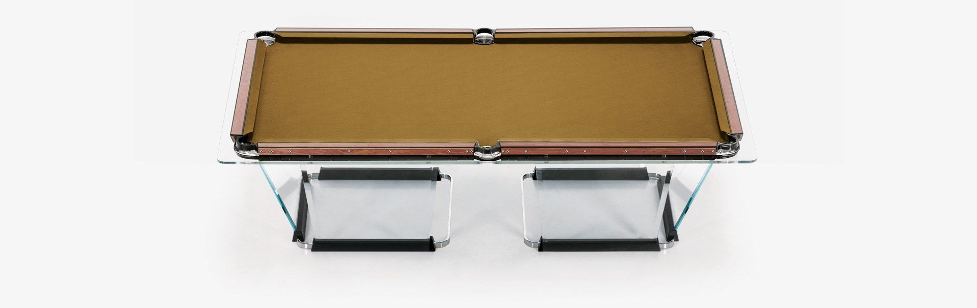 Бильярдный стол из закаленного стекла с грецкими орехами Teckell T1.3 ARCH-00109158 - Вид №4