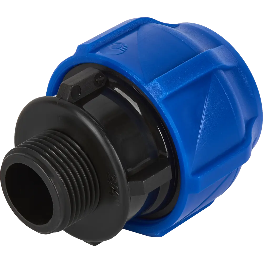 Муфта комбинированная ПНД Valfex 3/4"x32 мм НР 121001132034 89106756 STLM-2188316  - Вид №1
