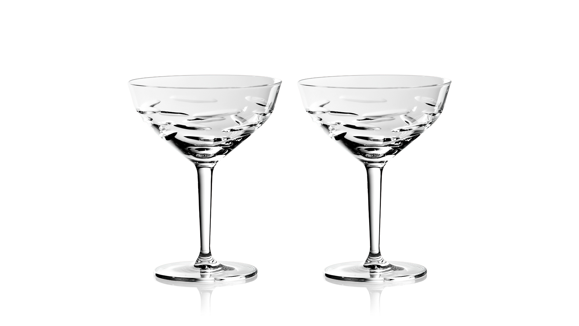 10600032 Schott Zwiesel Набор креманок для шампанского Schott Zwiesel "Бар.Волны" 202мл, 2шт, п/к Стекло  - Вид №1