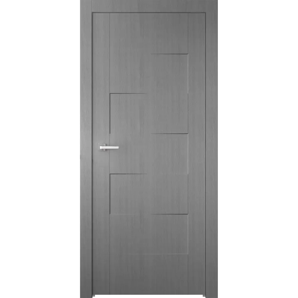 Дверь межкомнатная Лестер Финиш-бум глухая цвет сильвер 60x200см BELWOODDOORS STLM-2028323 - Вид №1