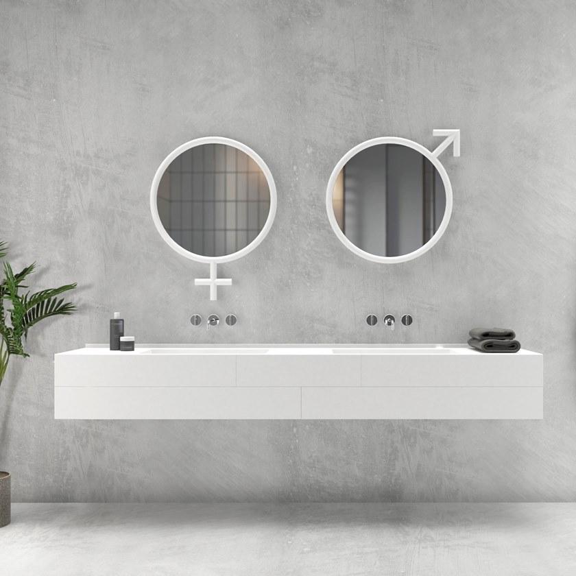 Opinion Ciatti Стальное зеркало с настенной рамой sun-id-1465862 - Вид №2