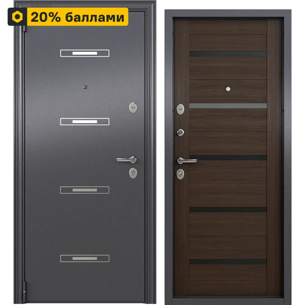 TOREX Клауд Вижн - металлическая входная дверь с защитой и стилем 89392524 STLM-1367475