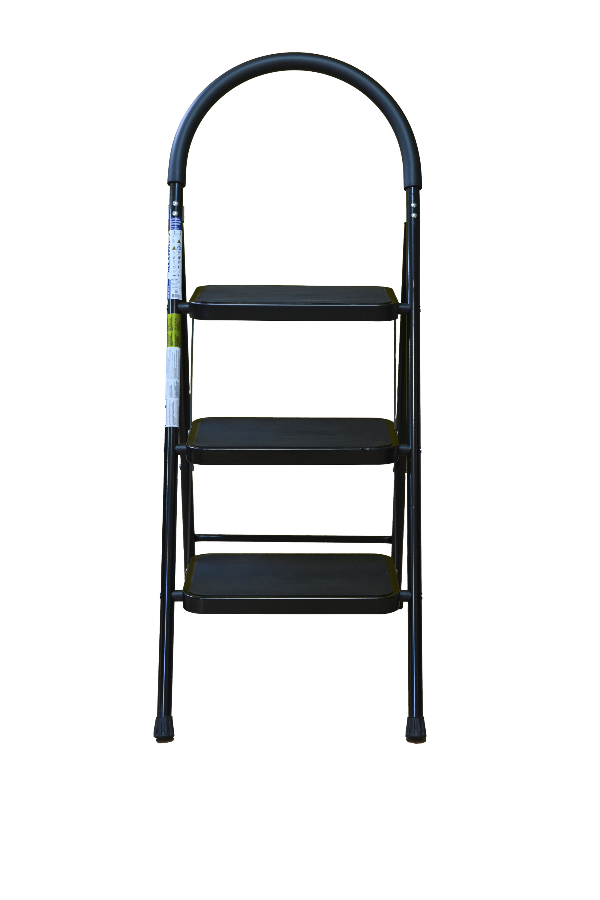 Стремянка-стул с широкими ступенями стальная, 3 ступени ALUMET МСН203 - Вид №4