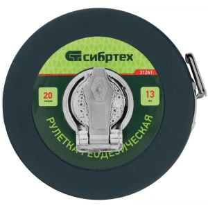 Рулетка Сибртех 31261 20 м x 13 мм