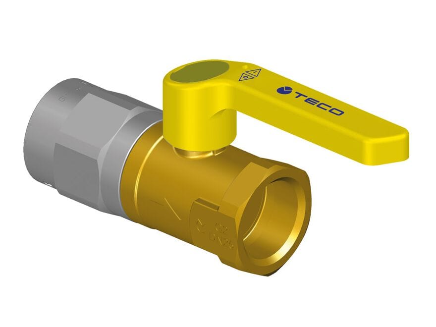 Прямой клапан с резьбой F / F с FIREBAG® TECO G4-G4F ARCH-00025743