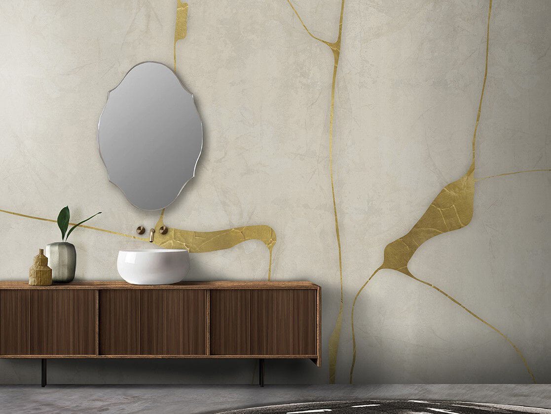 Обои с рисунком N.O.W. Edizioni CONCRETE / KINTSUGI ARCH-00116438