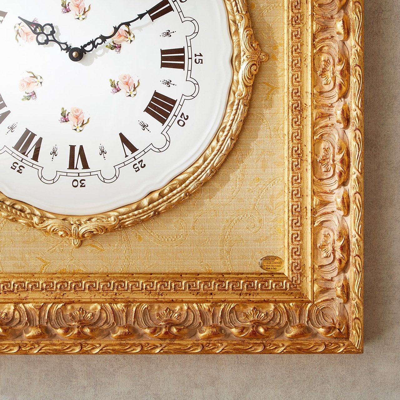 Украшенные фарфоровые часы Italia Cornici SME ORO ARCH-00064644 - Вид №2