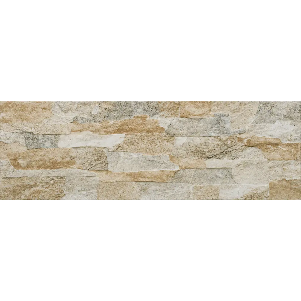 Cerrad Aragon: клинкерная плитка с фактурой камня в бежевых тонах 15055565 STLM-0005265 - Вид №1
