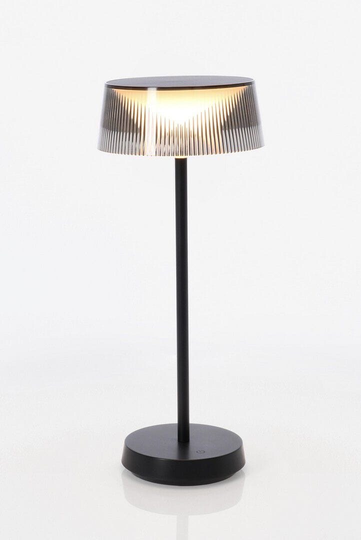 USB зарядка поликарбонат затемнения открытый настольная лампа BIZZOTTO CARAL ARCH-00117388 - Вид №4