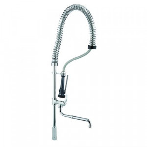 9425 Idral Душевая установка для предварительного ополаскивания посуды H = 900 мм со смесителем в середине трубки Для настольных смесителей / смесителей