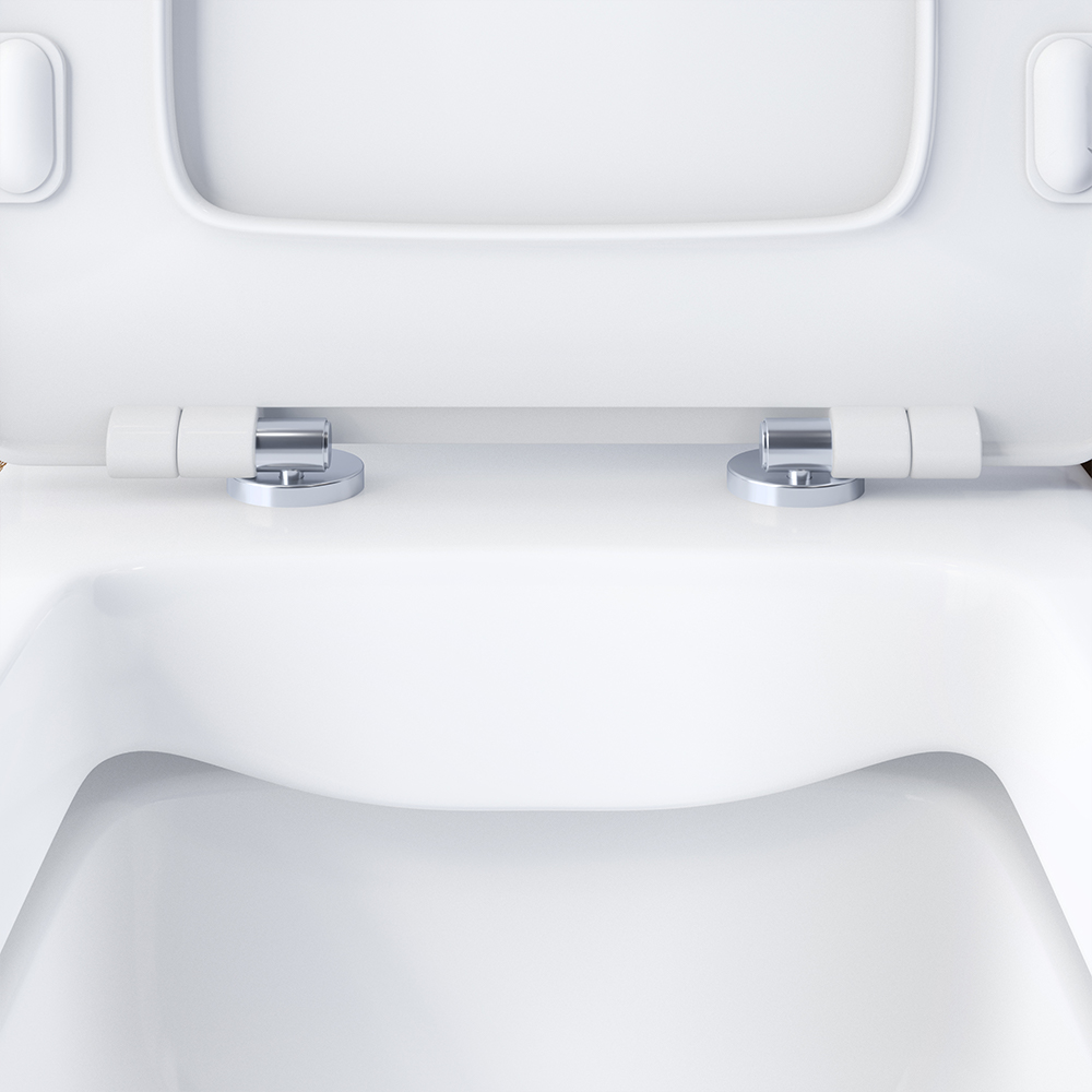 DX78C8600SC унитаз-компакт безободковый с сиденьем микролифт Damixa Titan - Вид №5