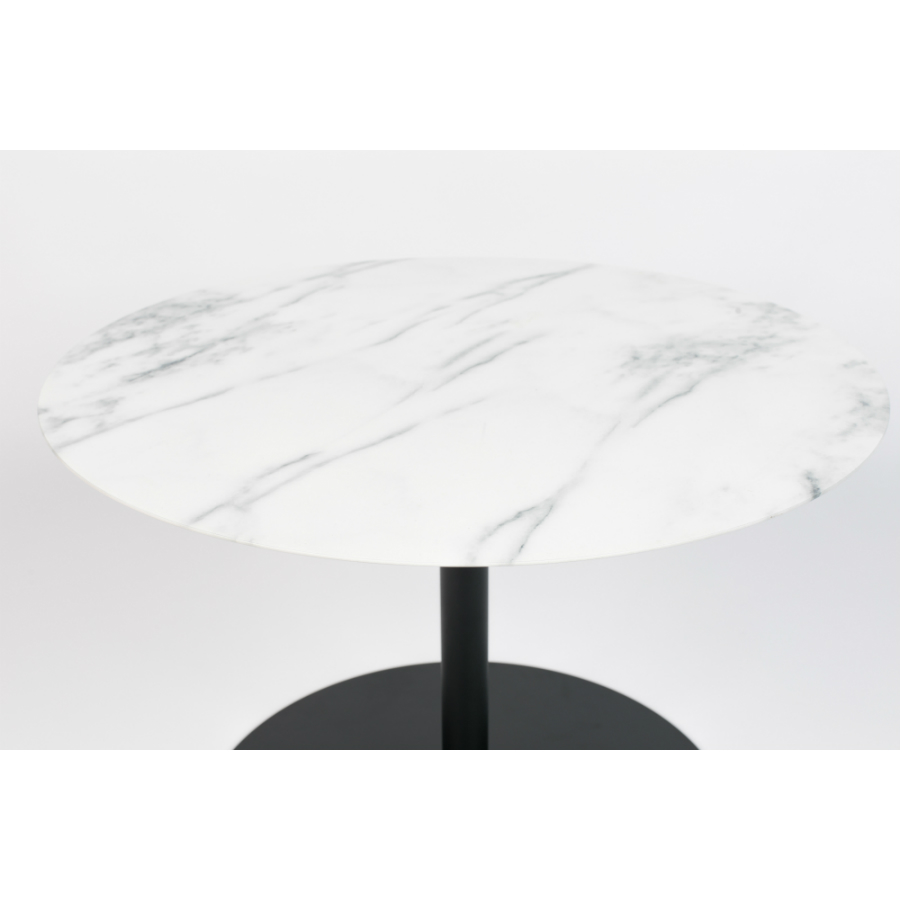 Столик круглый Snow, мрамор, средний Zuiver 2300151 - Вид №2