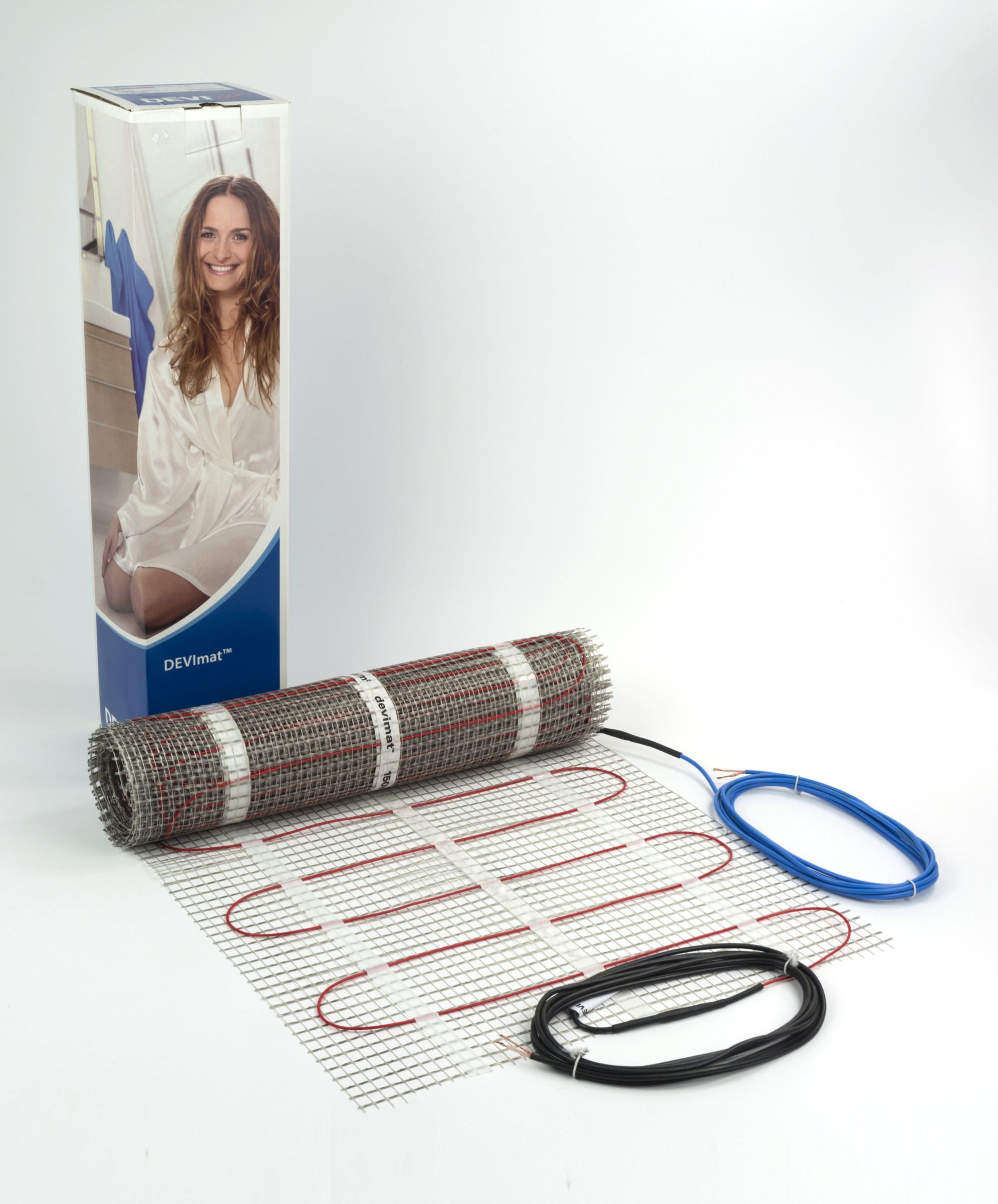 Danfoss DEVIheat™ 150S — одножильные нагревательные маты для теплого пола под плитку DEVIheat 150S мат 525Вт 230В 0.5 х 7м 140F0334  - Вид №14