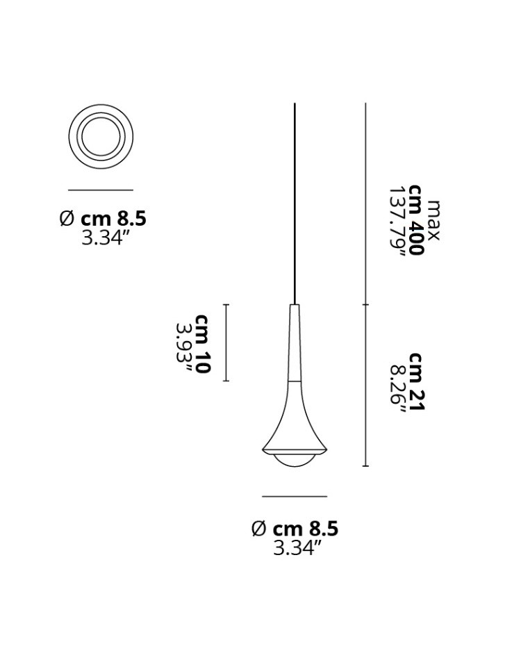 Studio Italia Design RAIN SO 156005 rose подвесной светильник 109819 - Вид №5