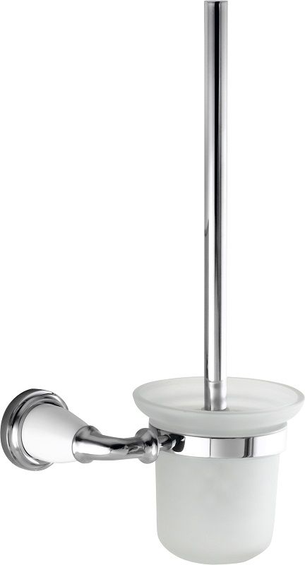 H9900/10CR Sanibano Zafiro, настенный стеклянный ёрш, цвет хром 