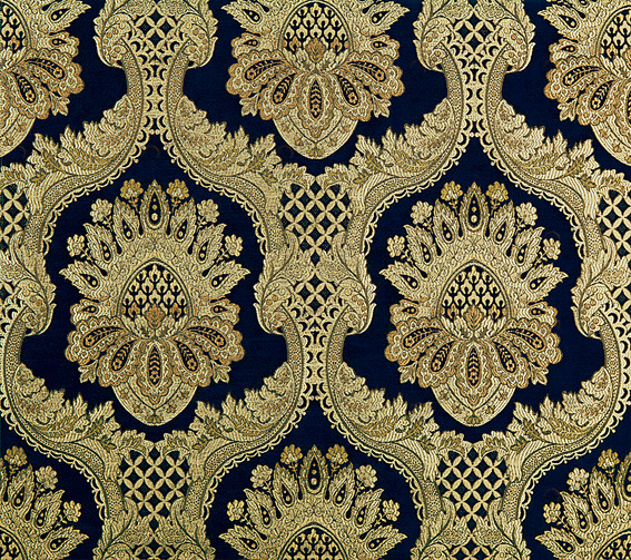 COLORISTICA Портьерная ткань  Шенилл  SALEDenia Синий Denia col.04