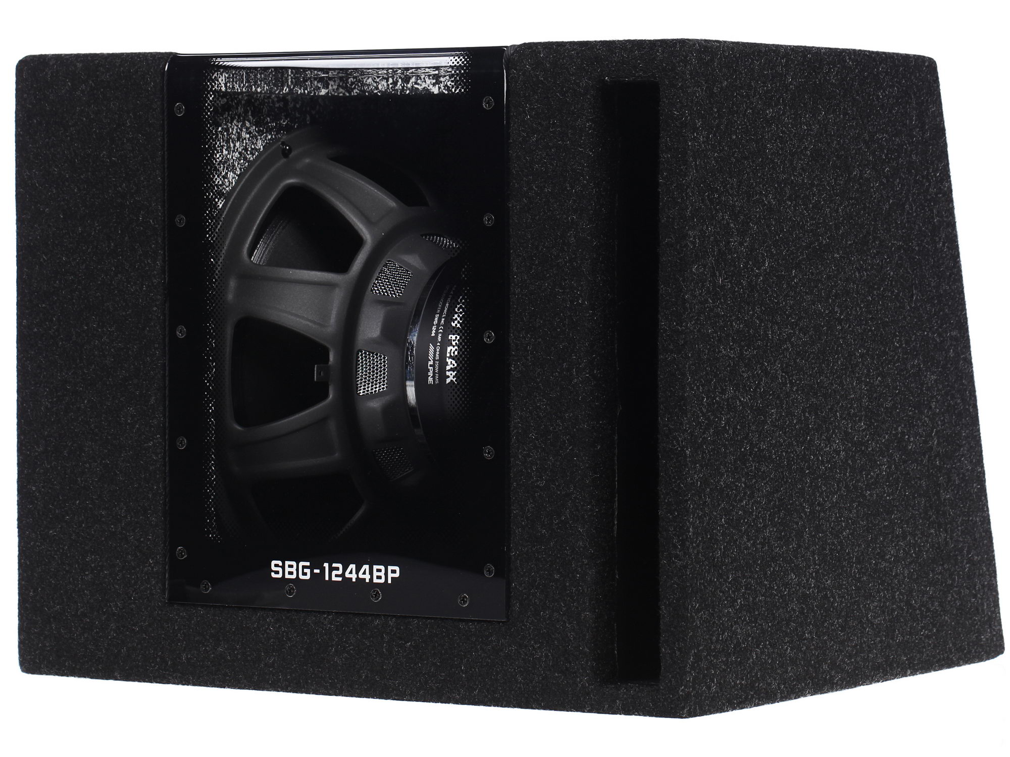 6601604 Автосабвуфер пассивный Alpine SBG-1244BP STDN-0051688 - Вид №1