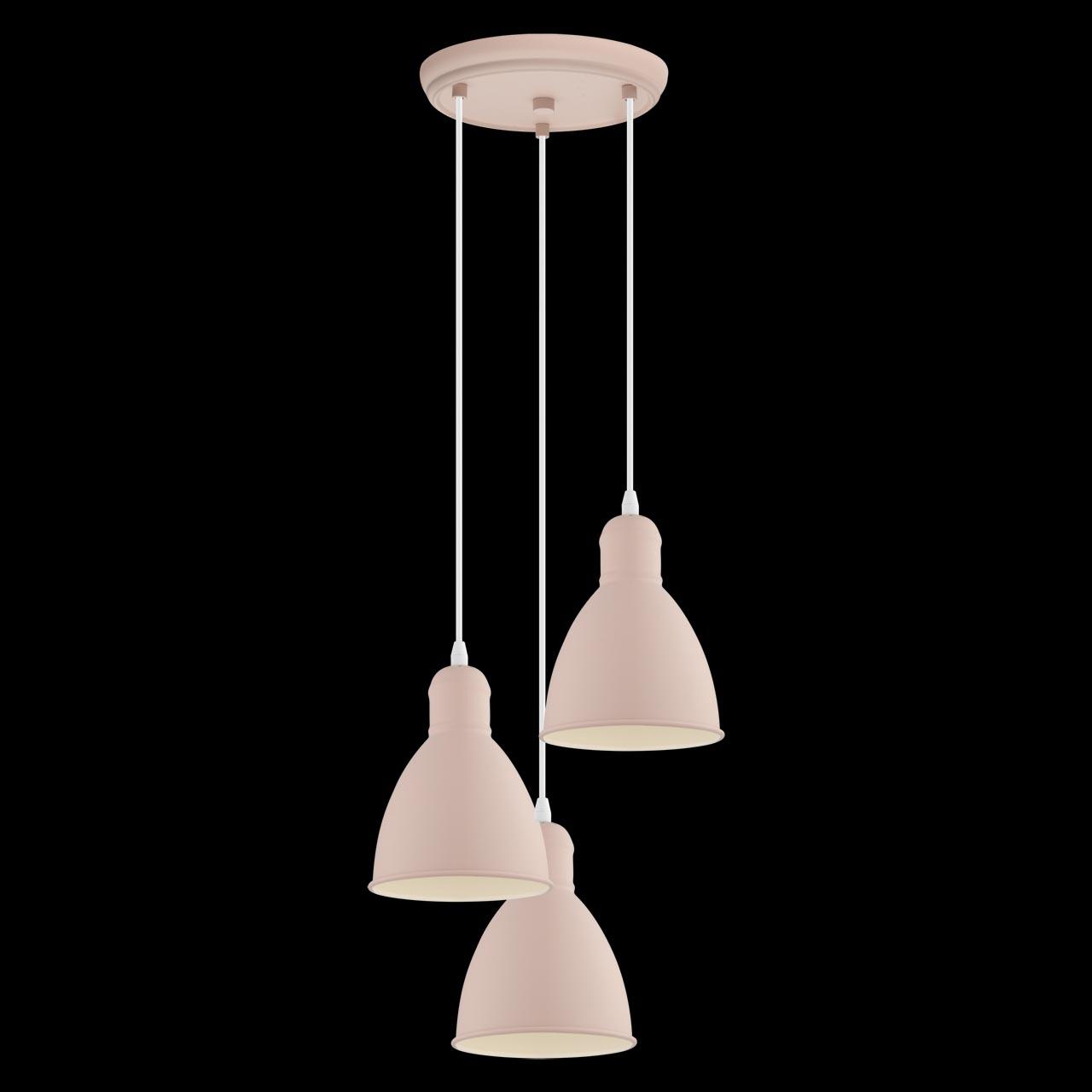 Подвесная люстра Eglo Priddy-P 49084 EGLO PRIDDY-P 220312 Розовый  - Вид №1