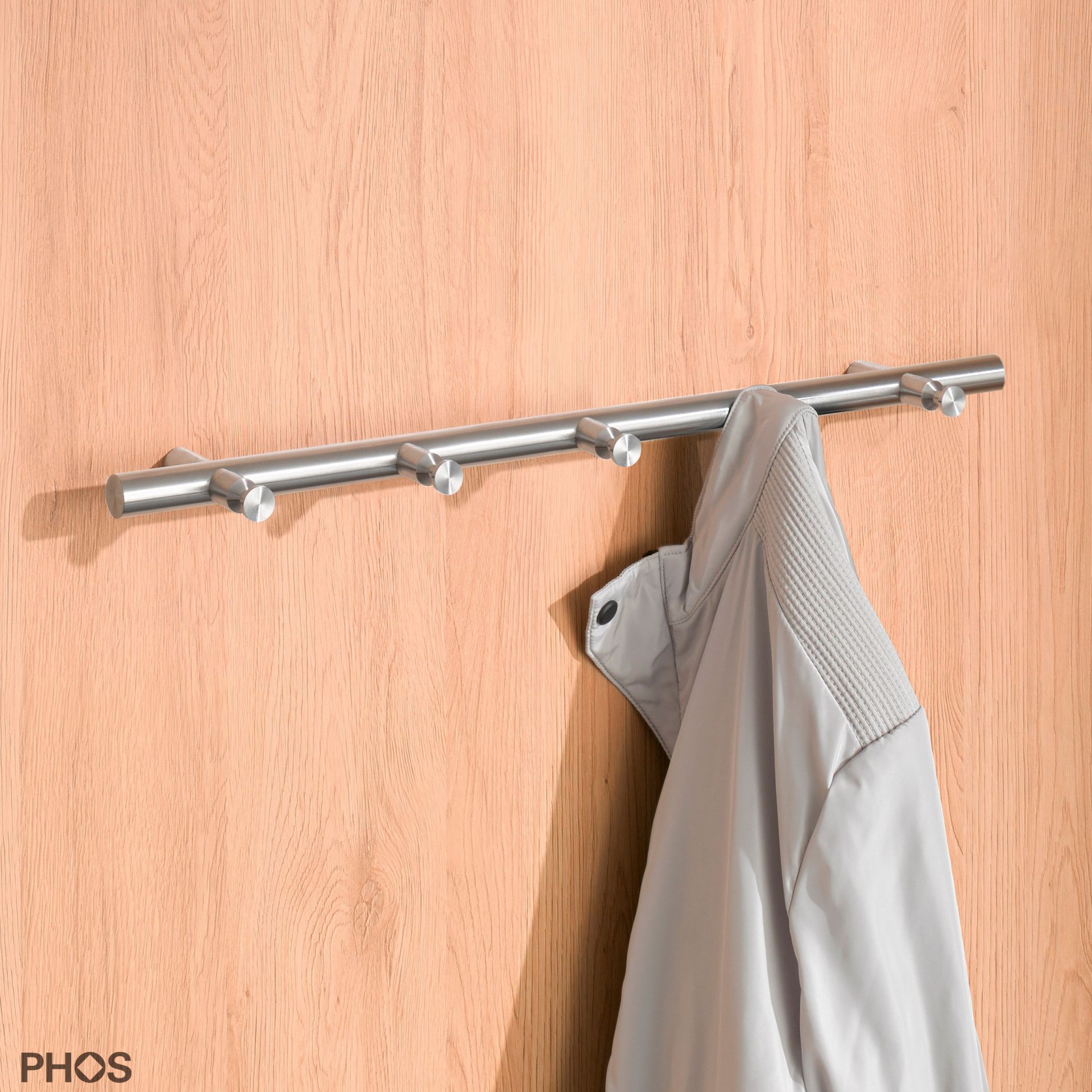 HLS5 Вешалка для одежды с 5 крючками PHOS  - Вид №2
