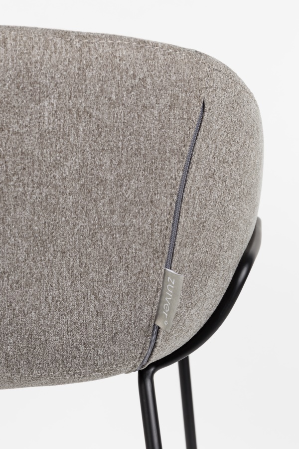 Стул барный Feston серый Zuiver 1500064 - Вид №8