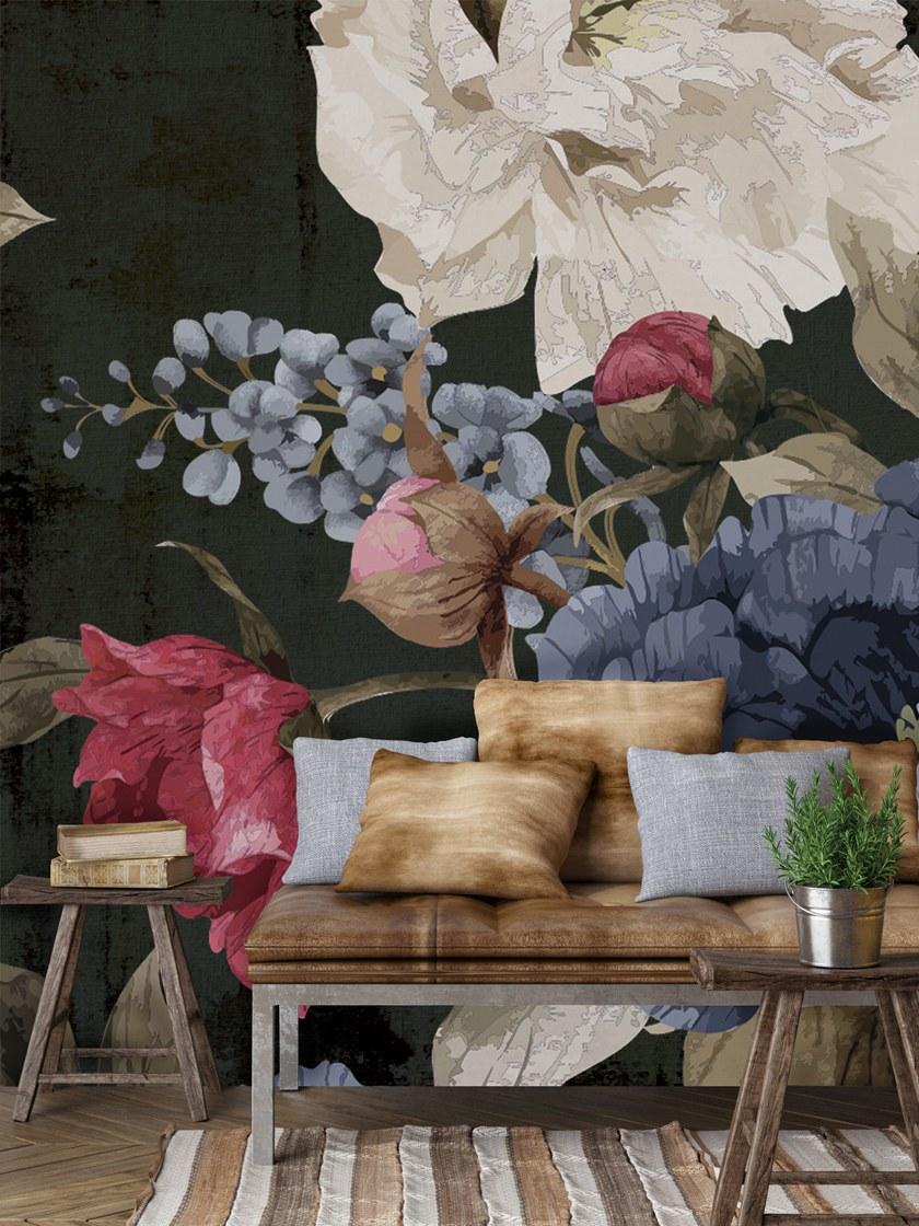 Creativespace Моющиеся обои с цветочными мотивами Wallpaper 2018 sun-id-1387414 - Вид №1