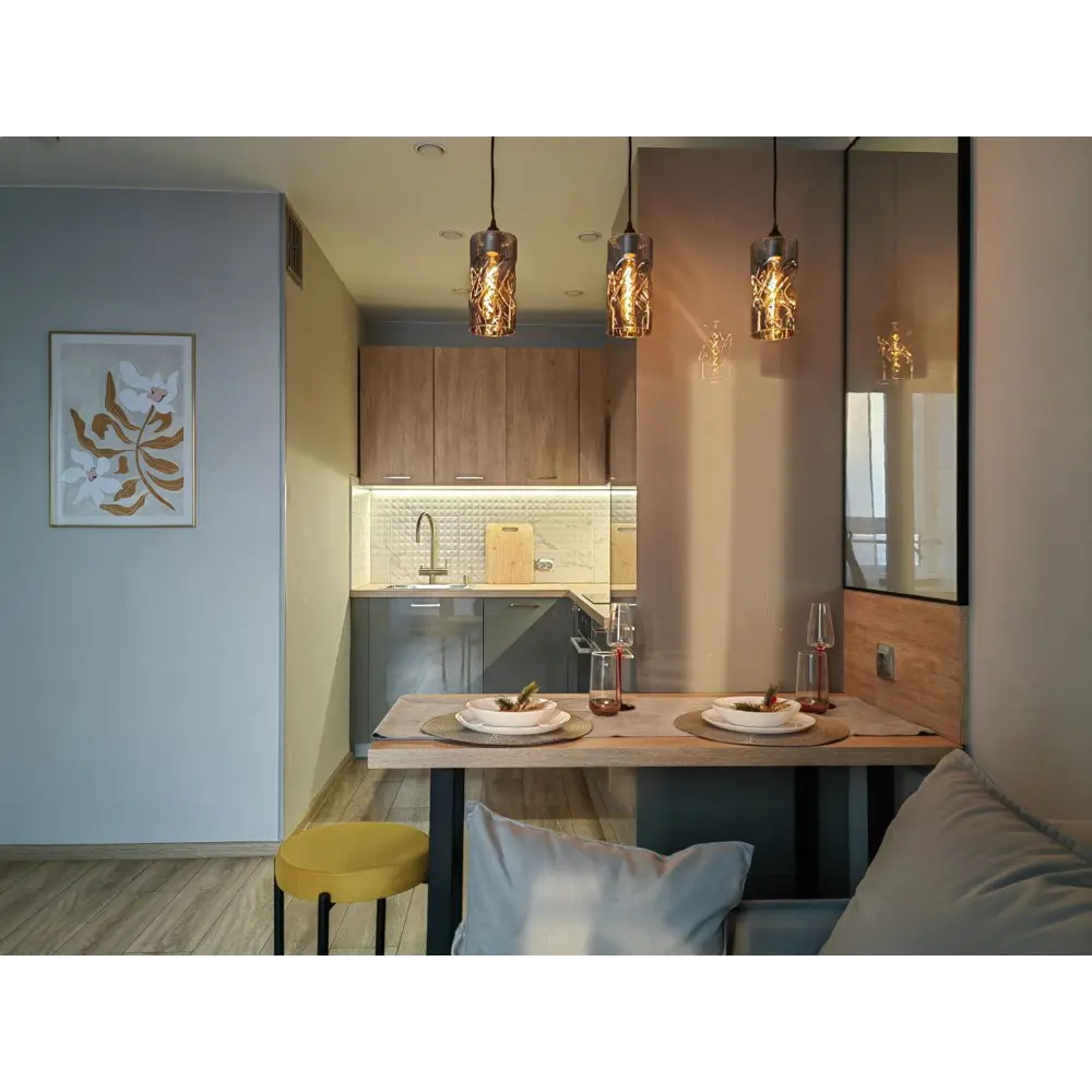 Фасад для кухонного шкафа Аша грей 39.7x76.5 см Delinia ID ЛДСП цвет светло-серый STLM-2179166 - Вид №9