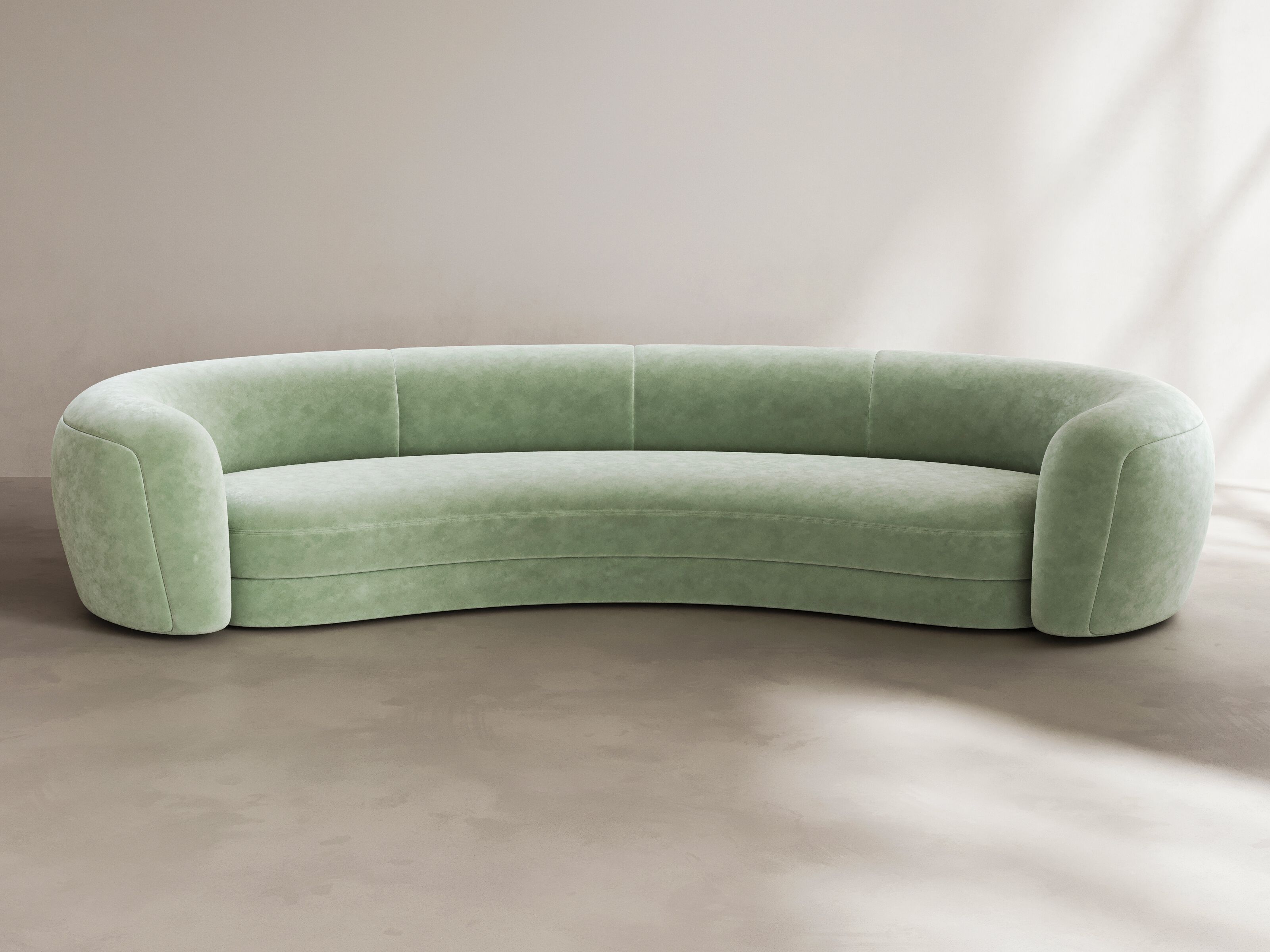 4-местный изогнутый тканевый диван Paloma Editions Palace ARCH-00036012 - Вид №3