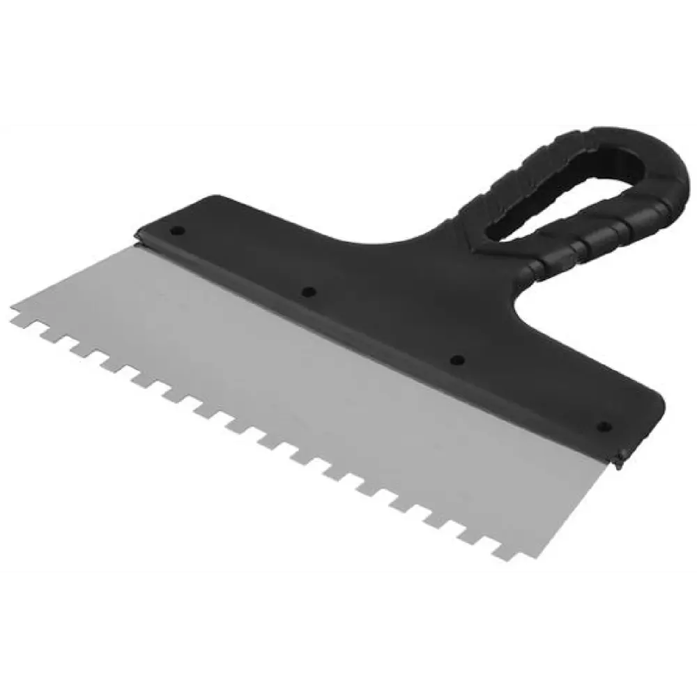 Шпатель зубчатый Jettools 200 мм нержавеющая сталь зуб 6x6 мм STLM-2023795