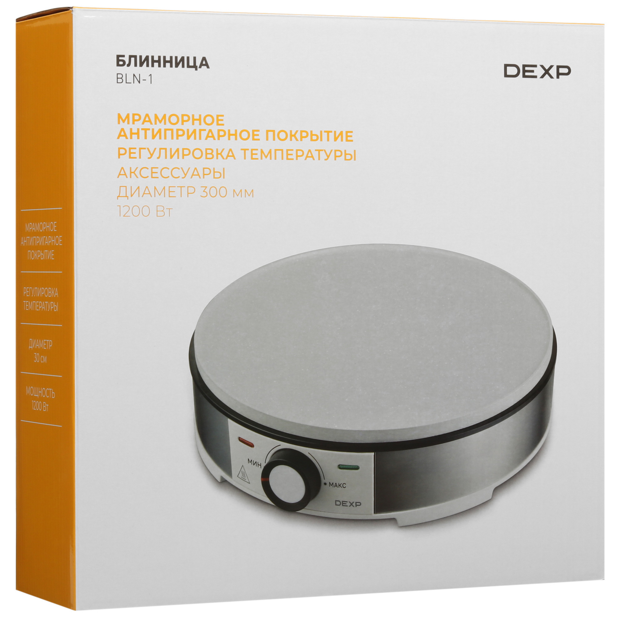9027485 Блинница настольная DEXP BLN-1 белый STDN-0032041 - Вид №8
